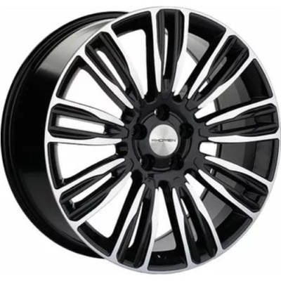 Khomen KHW 2004 8.5x20 5*130 ET45 DIA71.6 Black-FP Литой