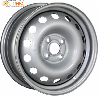 Trebl 53E45H 5.5x14 4*114.3 ET45 DIA67.1 Silver Штампованный