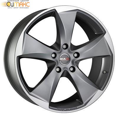 MAK Raptor 5 9.5x20 5*114.3 ET35 DIA76.1 Graphite Mirror Face Литой