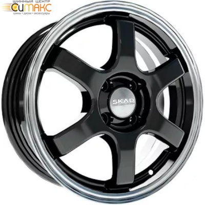 Скад Киото 6x15 4*98 ET38 DIA58.6 Антрацит-алмаз Литой