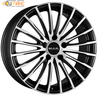 MAK Starlight 7.5x17 5*112 ET30 DIA66.6 Ice Black Литой