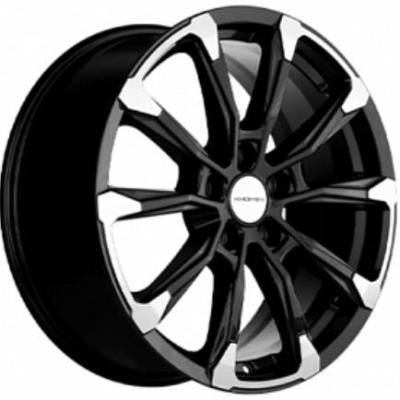 Khomen KHW 1808 7.5x18 5*114.3 ET50 DIA66.1 Black-FP Литой