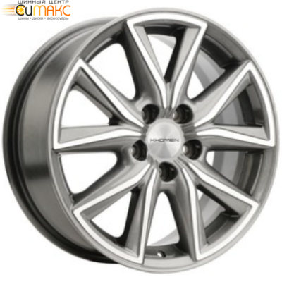 Khomen KHW 1706 7x17 5*114.3 ET39 DIA60.1 Gray Литой