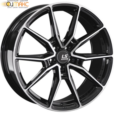 LS FlowForming RC58 9x20 5*112 ET20 DIA66.6 BKF Литой