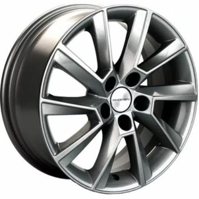 Khomen KHW 1507 6x15 5*105 ET39 DIA56.6 Gray-FP Литой
