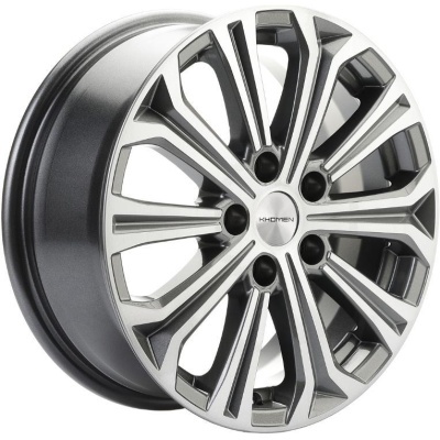 Khomen KHW 1610 6.5x16 5*108 ET45 DIA60.1 Gray-FP Литой