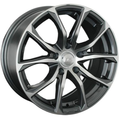 LS 764 6.5x15 4*100 ET45 DIA60.1 BKF Литой