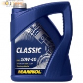 Масло MANNOL Classic 10W40 моторное полусинтетическое 5 л