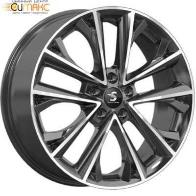 Скад КР012 7x18 5*108 ET36 DIA65.1 Diamond Black Gris Литой