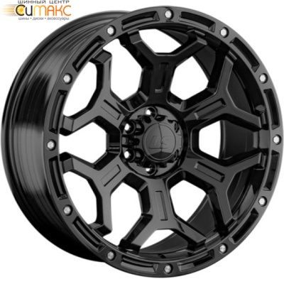 LS FlowForming RC68 9x17 6*139.7 ET15 DIA106.1 BK Литой