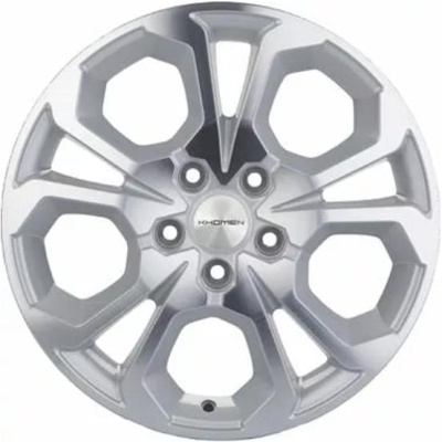 Khomen KHW 1711 6.5x17 5*114.3 ET50 DIA64.1 F-Silver-FP Литой