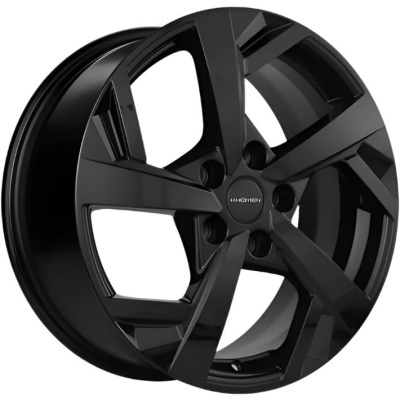 Khomen KHW 1712 7x17 5*114.3 ET40 DIA57.1 Black Литой