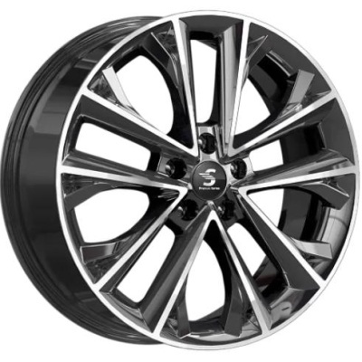 Скад КР012 7x18 5*108 ET38 DIA60.1 Алмаз черный Литой