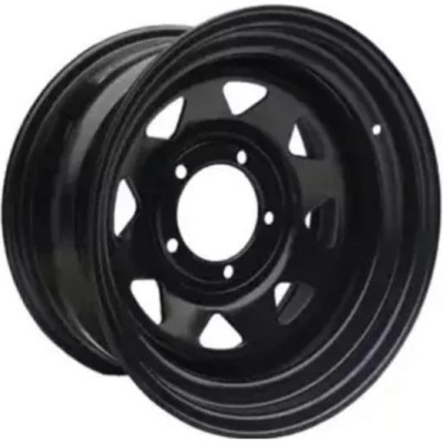 Off Road Wheels УАЗ 7x15 5*139.7 ET-3 DIA110.1 Black Штампованный