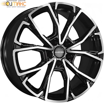 Khomen KHW 1907 7.5x19 5*114.3 ET35 DIA60.1 BKF Литой