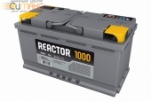 Аккумулятор AKOM REACTOR 100 А/ч обратная R+ EN 1 000A, 353x175x190 6CT-100.0 REACTOR