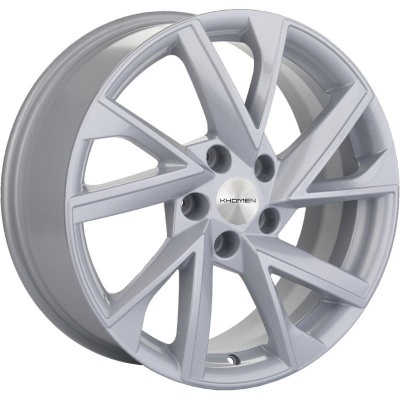 Khomen KHW 1714 7x17 5*112 ET45 DIA57.1 F-Silver Литой