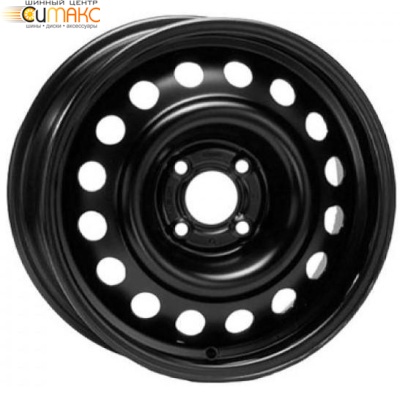 ТЗСК Ford Focus 2 6x15 5*108 ET52.5 DIA63.3 Black Штампованный