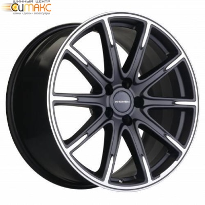 Khomen KHW 1903 8.5x19 5*112 ET38 DIA66.6 Black-FP Matt Литой