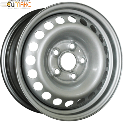 ТЗСК Renault Logan 2 6x15 4*100 ET40 DIA60.1 Silver Штампованный