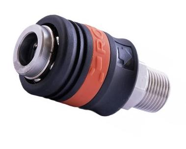 БРС универсальный ROSSVIK M3/8'', пластиковая муфта A320/3.P