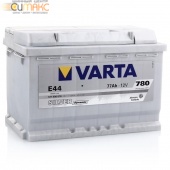Аккумулятор VARTA Silver Dynamic 77 А/ч обратная R+ EN 780A, 278x175x190 E44 577 400 078 316 2