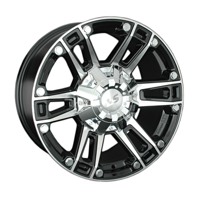 LS 558 8x17 6*139.7 ET36 DIA100.1 BKF Литой