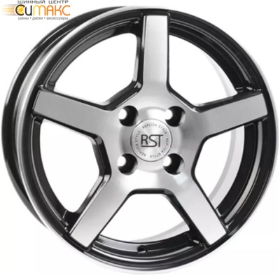 RST R024 5.5x14 4*98 ET33 DIA58.6 BKFP Литой