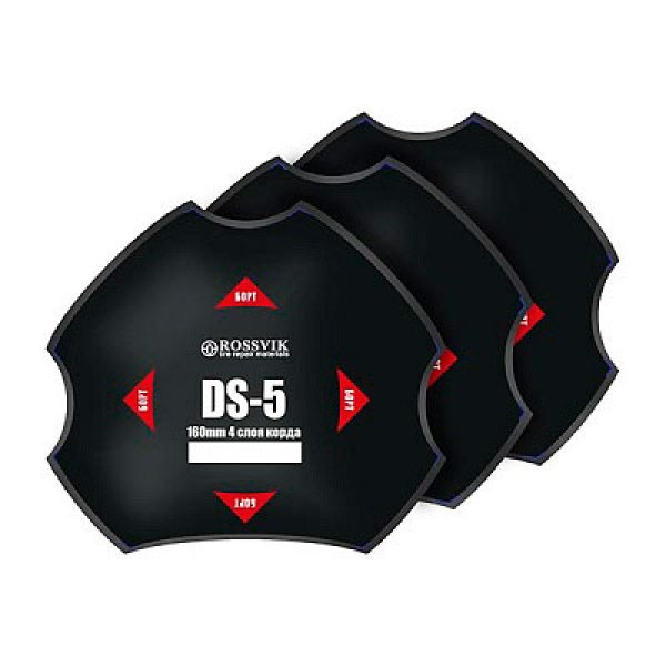 Пластырь диагональный Rossvik DS-5 ТЕРМО (4сл. 160 мм 10 шт)
