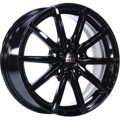 Alcasta M61 6.5x16 5*100 ET38 DIA57.1 BK Литой