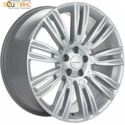 Khomen KHW 2004 8.5x20 5*120 ET45 DIA72.6 Brilliant Silver Литой