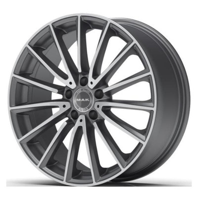 MAK Komet 7.5x17 5*112 ET40 DIA66.6 Gunmetal Mirror Face Литой