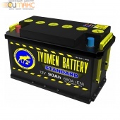 Аккумулятор TYUMEN BATTERY STANDARD 90 А/ч обратная R+ EN 680A, 345x175x213 6CT-90L О/П