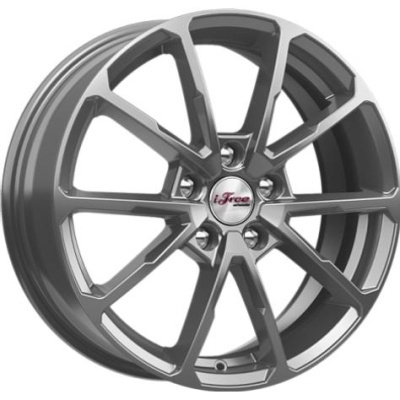 iFree Skibidi 6.5x17 5*114.3 ET45 DIA67.1 Блэк Платинум Литой