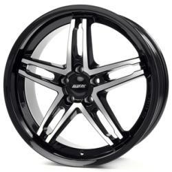 Alutec Poison Cup 8x18 5*120 ET35 DIA72.6 Diamond Black Front Polished Литой