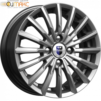 K&K Акцент 5.5x14 4*98 ET40 DIA58.6 Дарк платинум Литой