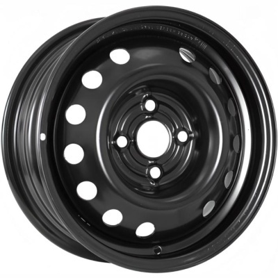 Евразиа Тапо 54E40M 5.5x15 4*114.3 ET40 DIA66.6 Black Штампованный