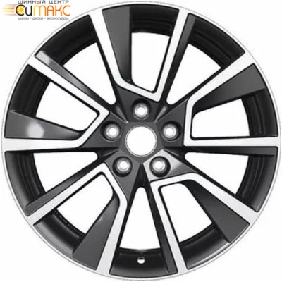 Khomen KHW 1802 7x18 5*114.3 ET35 DIA66.1 Black-FP Литой