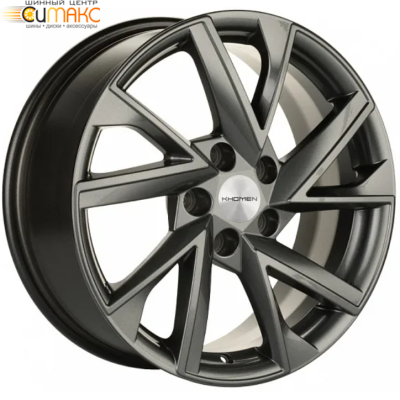 Khomen KHW 1714 7x17 5*114.3 ET40 DIA66.1 Gray Литой