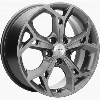 Khomen KHW 1702 7x17 5*114.3 ET46 DIA67.1 Gray Литой