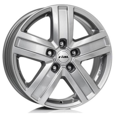 Rial Transporter 6.5x16 5*120 ET50 DIA65.1 Polar Silver Литой