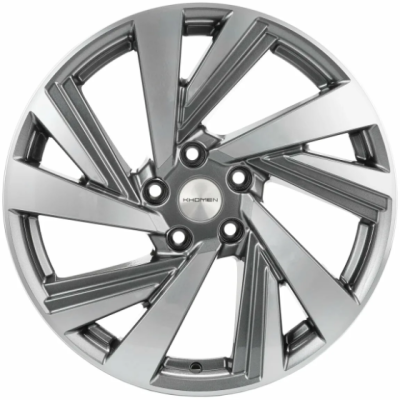 Khomen KHW 1801 7.5x18 5*114.3 ET45 DIA66.1 Gray-FP Литой