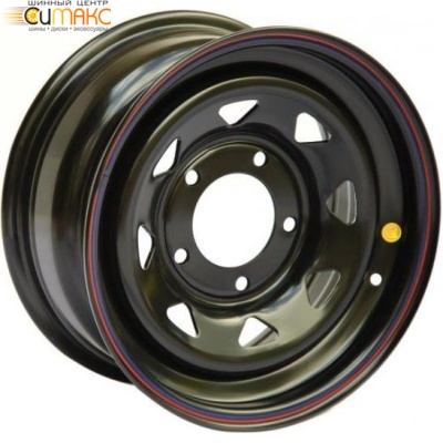 Off Road Wheels NIVA 7x16 5*139.7 ET25 DIA98.5 Black Штампованный