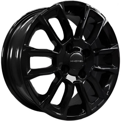 Khomen KHW 1406 5.5x14 4*100 ET43 DIA67.1 Black Литой