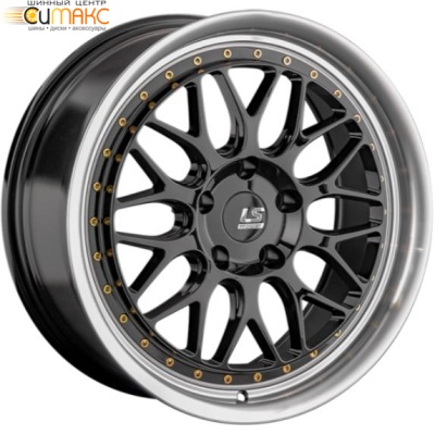 LS FlowForming RC65 8.5x18 5*112 ET30 DIA66.6 BKL Литой