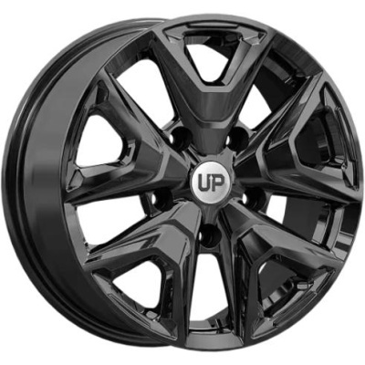 Wheels UP UP119 6.5x16 5*139.7 ET40 DIA98 New Black Литой