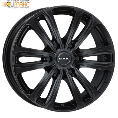 MAK Safari 6 7.5x17 6*130 ET50 DIA84.1 Gloss Black Литой