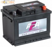 Аккумулятор AFA PLUS 56 А/ч обратная R+ EN 480A, 242x175x190 AF-H5-56
