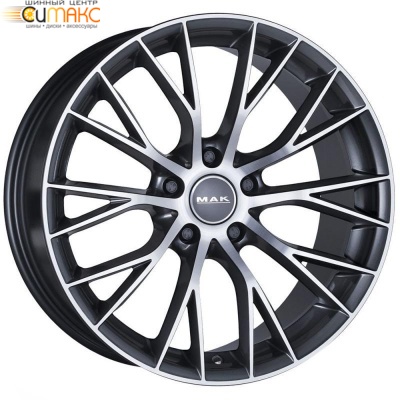 MAK Munchen 8.5x19 5*120 ET18 DIA72.6 Gunmetal Mirror Face Литой