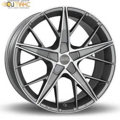 OZ Quaranta 5 8.5x19 5*120 ET34 DIA79 Grigio Corsa Diamond Cut Литой